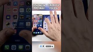 iPhone 16 Pro Max vs Z Fold 6 ⚡ Epic Speed Test Showdown Who’s the Real King 👑shorts viralvideo [upl. by Nnyroc]