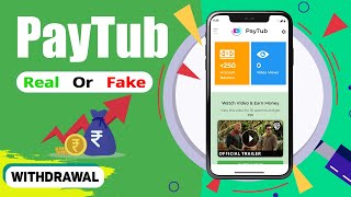 Paytubapp Real or Fake  Paystub Withdrawal Proof  Payment Proof  Paytub Review Honest Reality [upl. by Nibuz1]