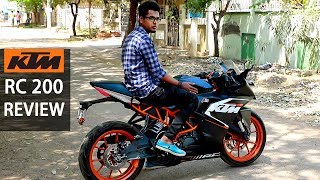 KTM RC 200 Bike Review  Specification and Complete Details in Tamil  Vahanam [upl. by Lysander]