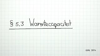 par 53 warmtecapaciteit [upl. by Kaltman]