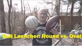 Football Launcher Round Ball  More Accurate [upl. by Beulah]