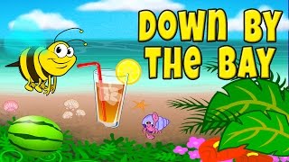 Down by the Bay with Lyrics  Nursery Rhymes  Children’s Songs by The Learning Station [upl. by Monika377]