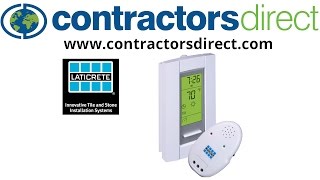 How to Program the Laticrete Floor Warming Thermostat [upl. by Janeen694]