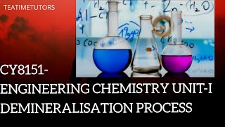 Water and Its Treatment  Demineralisation process  Explained in Tamil [upl. by Clorinde511]