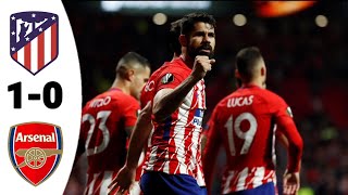 Atletico Madrid vs Arsenal 10  Extended Highlight and goals [upl. by Aniala]