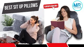 Best sit up pillows  Reading Pillows for Bed Top 5 Sit Up Pillows reviewSit up pillow on amazon [upl. by Brad]