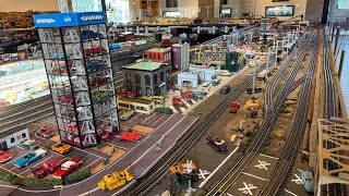 Huge O Scale layout tour [upl. by Aw]