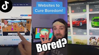 Websites to Cure Your Boredom from TikTok [upl. by Rudie]