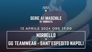 SERIE A1 M  Norbello vs GG Teamwear  SantEspedito Napoli [upl. by Kcaj]