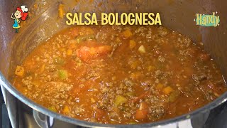 Receta de Salsa Bolognesa [upl. by Ettenoj]