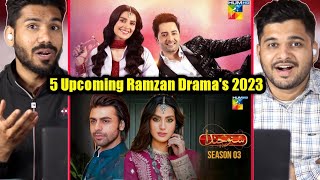 5 Upcoming Ramzan Special Dramas 2023  Indian Reaction [upl. by Suriaj]