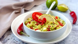 Salsa guacamole ricetta veloce e originale [upl. by Karyn]