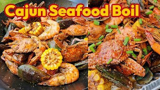 SEAFOOD BOIL RECIPE Cajun Seafood Boil [upl. by Jaella21]