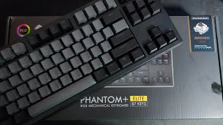 Unboxing  Tecware Phantom Elite 87 keys [upl. by Noswad]