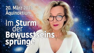 20 März 2023 Im Sturm der Bewusstseinssprünge  Äquinoktium  Silke Schäfer [upl. by Saqaw330]