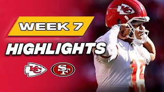 Kansas City Chiefs at San Francisco 49ers  MUST SEE Week 7 Highlights [upl. by Larentia516]