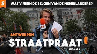 WAT VINDEN BELGISCHE SCHOLIEREN VAN NEDERLANDERS  Straatpraat [upl. by Pressman411]