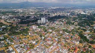 มหาอุทกภัยเชียงใหม่ 67​ Chiang Mai Flood Aerial Views October 5 2024 [upl. by Zebaj260]