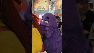 Grimace and Birdie attended Halloween Party at Mcdonalds [upl. by Spada268]