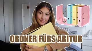 Ordner Organisation fürs Abitur I Shalina Chantal [upl. by Gebelein]