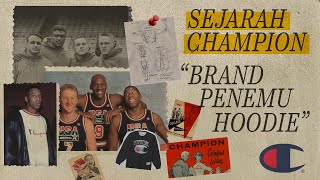 CHAMPION SEJARAH SINGKAT BRAND PENEMU HOODIE [upl. by Htenek]