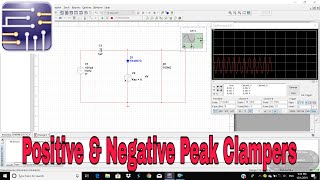 Design of positive and negative peak clamping circuit Using Multisim software Acts of Facts [upl. by Onafets]