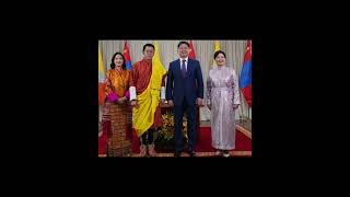 Beautiful kupar of King and Queen of Bhutan [upl. by Ddej]