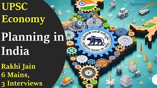 Economy L14 Planning in India UPSC Prelims 2024 lectures [upl. by Eenhat]