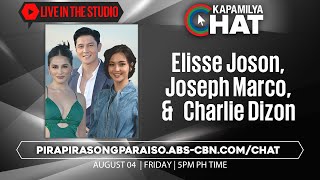 Elisse Joson Joseph Marco and Charlie Dizon  Kapamilya Chat [upl. by Khosrow653]