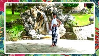 How to Tie A Sarong  Stylish Long Skirt and Halter Top 11 of 24 [upl. by Eniluap]