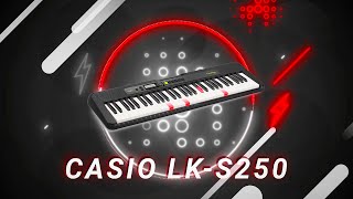 CASIO LKS250 з підсвічуванням клавіш та системою навчання — Огляд синтизатора [upl. by Erland]