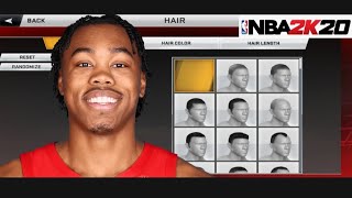 Scottie Barnes Face Creation  NBA 2K20 Mobile [upl. by Ollayos]