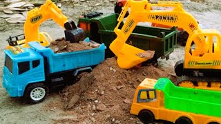 Excavator tractor Dumper truck swaraj tractor Container Truck bus lover  Oct 16 2024241 PM [upl. by Noid]