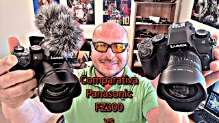 Comparativa Panasonic G85 vs Fz300  Porque la FZ300 es la mejor Opcion [upl. by Harelda]