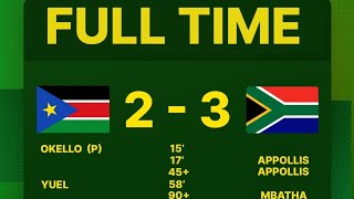 BAFANA BAFANA WINS AFTER THE SCOLDING BY GAYTON MCKENZIE afcon CAF [upl. by Yerkovich]