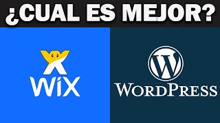 WIX vs WORDPRESS Que Plafatorma Es Mejor Para Páginas Web 2024 [upl. by Laleb709]