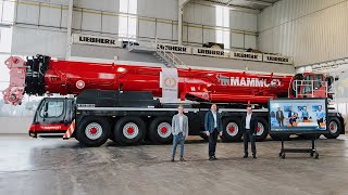 Liebherr  Handover of first LTM 165081 [upl. by Hesketh]