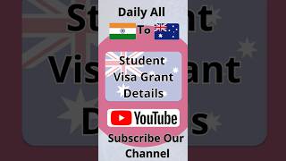 🎉Australia Student Visa Grant Details 🎉  6 November 2024 [upl. by Suh]