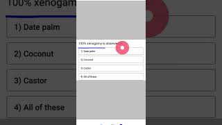 100 xenogamy is observed in Date palm NEET Biology shortsvideo [upl. by Pallua]