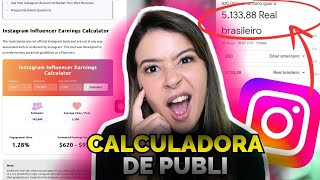 Quanto COBRAR POR PUBLIS NO INSTAGRAM  Como calcular o VALOR da sua PUBLICIDADE [upl. by Farrica]