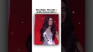 Reha Singha at Miss Universe 2024 india rehasingha missuniverse2024 missuniverse model beauty [upl. by Knighton837]