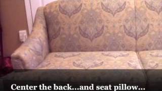 Learn How to Upholster  Match your patterns [upl. by Nerrad]