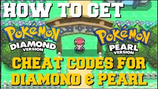 HOW TO GET CHEAT CODES FOR POKEMON DIAMOND amp PEARL FOR DESMUME amp ANDROID [upl. by Oby]