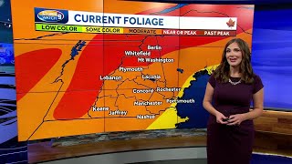 NH foliage tracker Peak colors seen up north [upl. by Enyamart383]