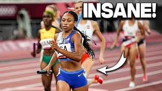 Allyson Felix JUST SHOCKED The World By Doing This [upl. by Entirb]