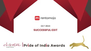 Rentomojo  Chiratae Pride of India Awards 2024  Successful Exit [upl. by Oibirot608]