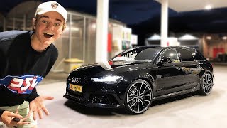 MIJN NIEUWE AUTO Audi RS6 met Milltek uitlaat [upl. by Yesac]