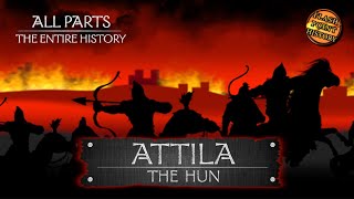 Attila the Hun  The Entire History Audio Podcast [upl. by Gurango858]