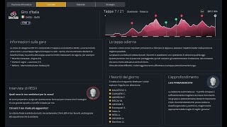 Giro dItalia 2024 UVIS  Tappa 07  Diamante – Potenza 198km [upl. by Nybor769]