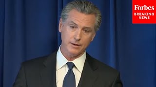 Gavin Newsom Decries Prop 36 Says It Will Bring Back Mass Incarceration To California [upl. by Easton203]